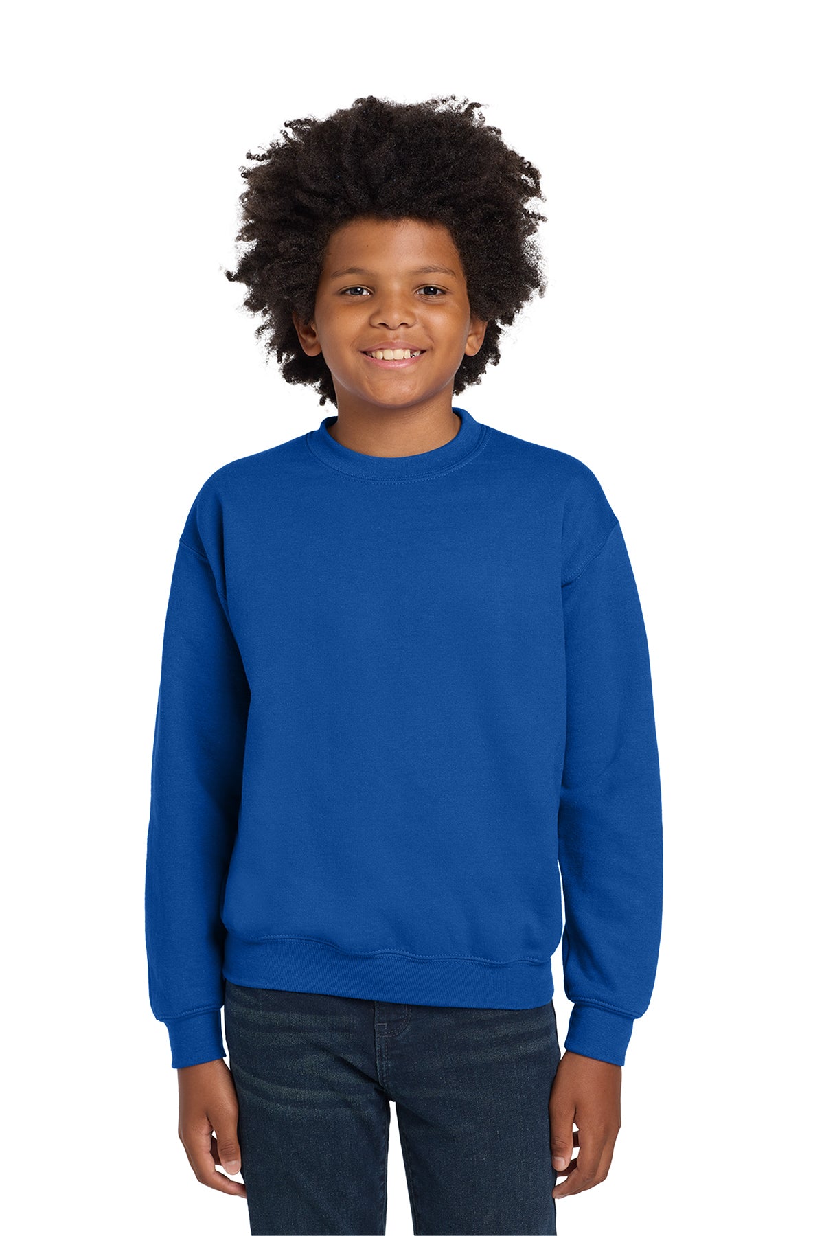 SCREEN PRINTED - 18000B - Gildan® Heavy Blend™ Youth Crewneck Sweatshirt