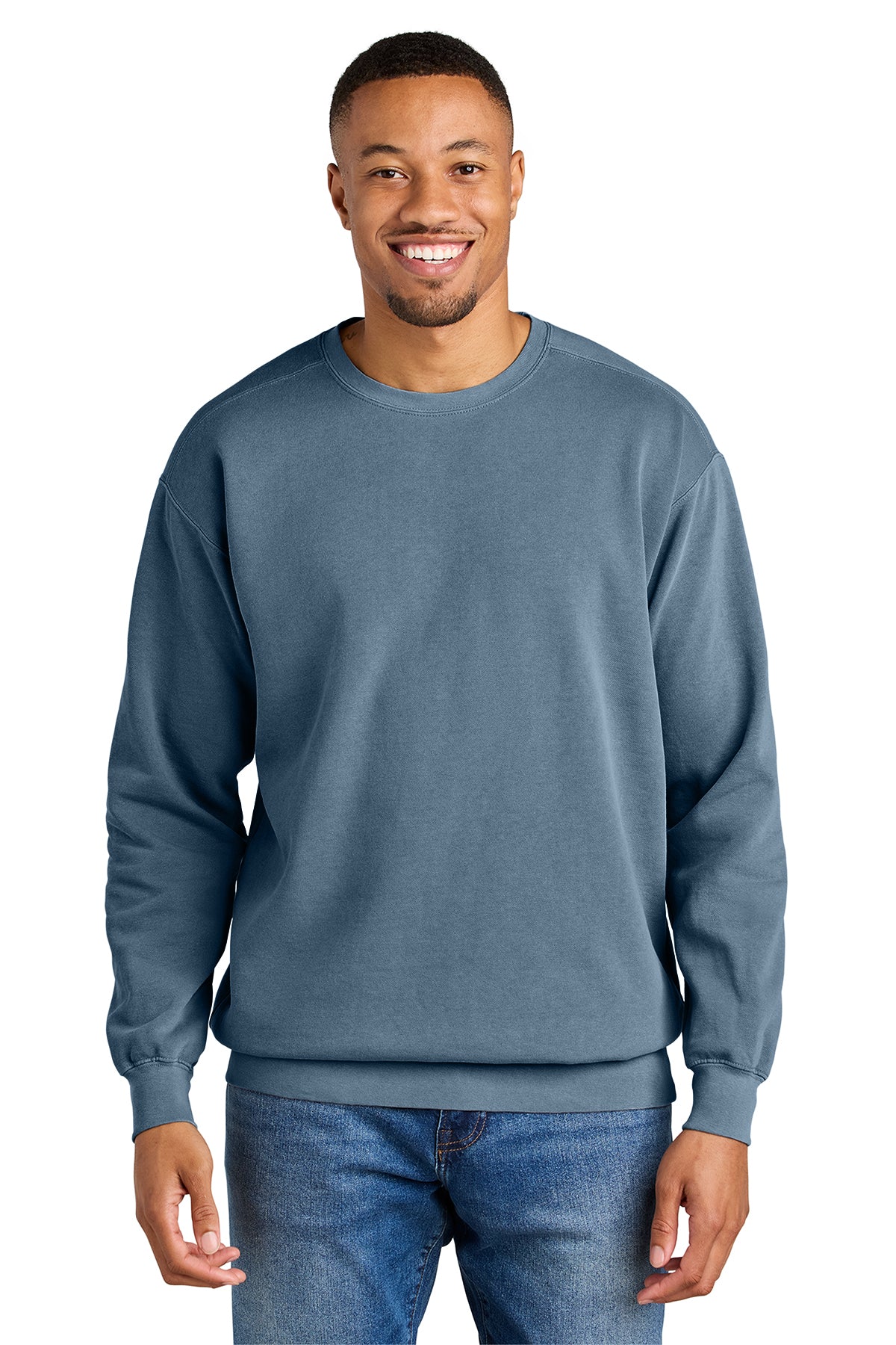 SCREEN PRINTED - 1566 - Comfort Colors ® Ring Spun Crewneck Sweatshirt