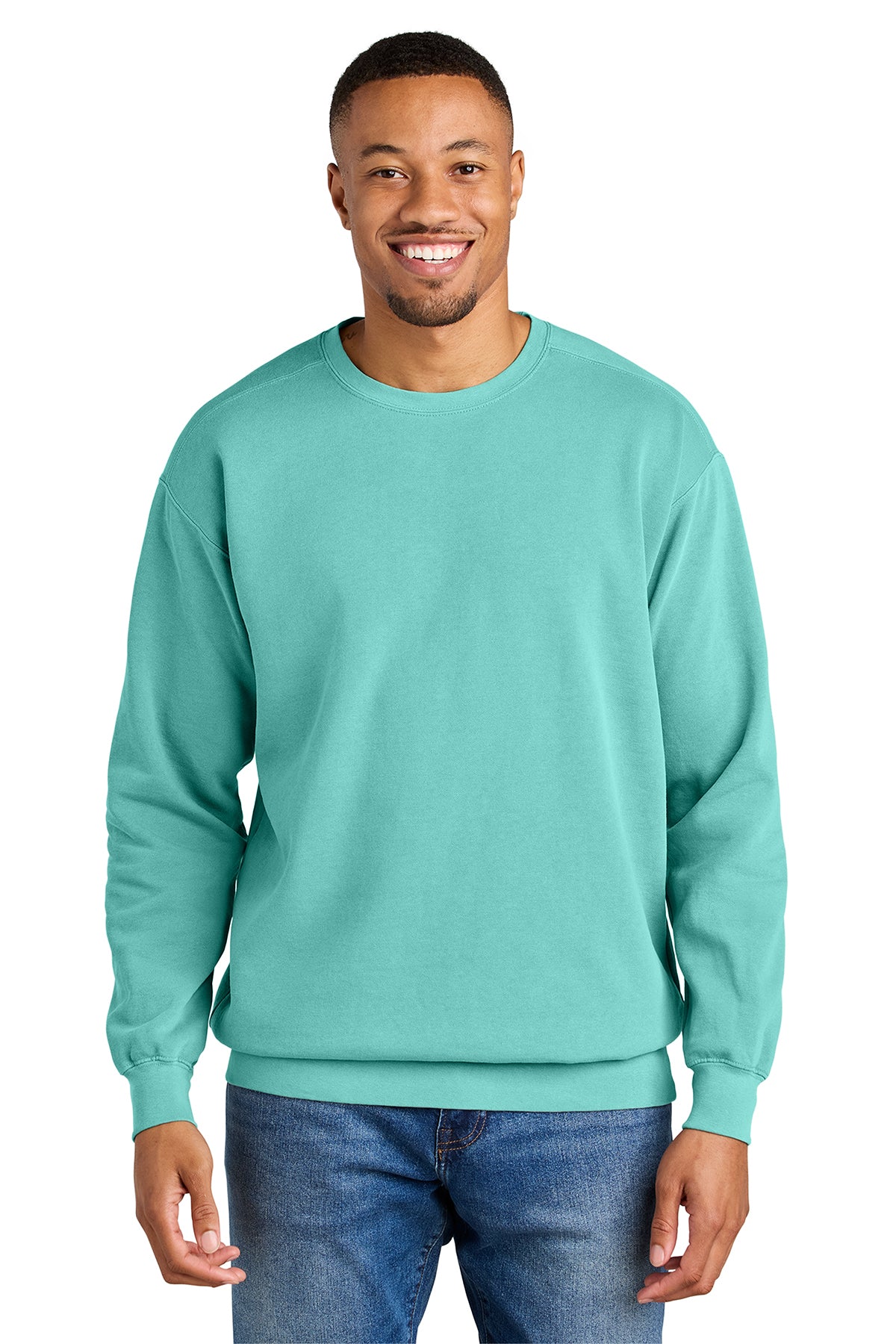 SCREEN PRINTED - 1566 - Comfort Colors ® Ring Spun Crewneck Sweatshirt
