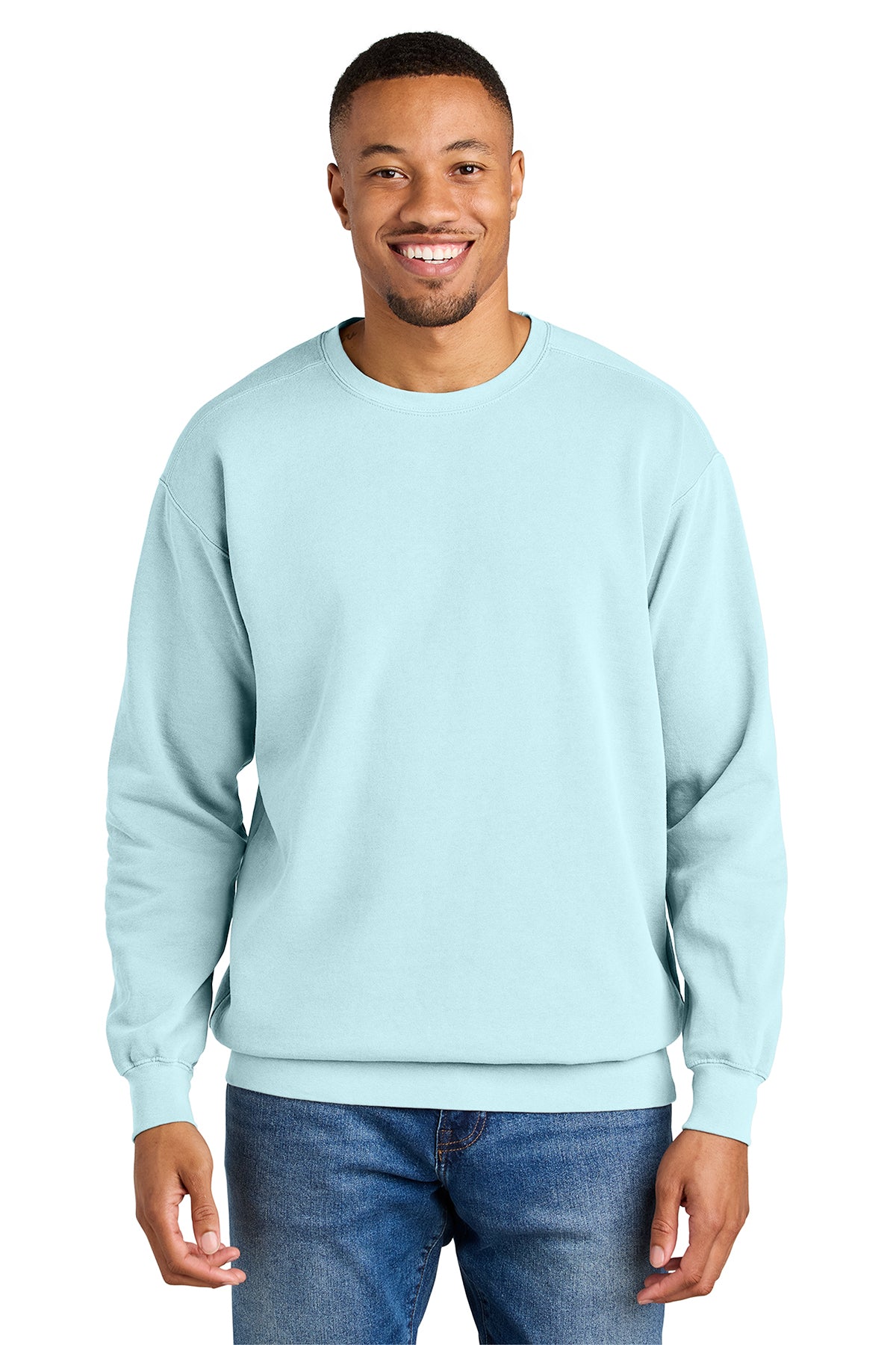 SCREEN PRINTED - 1566 - Comfort Colors ® Ring Spun Crewneck Sweatshirt