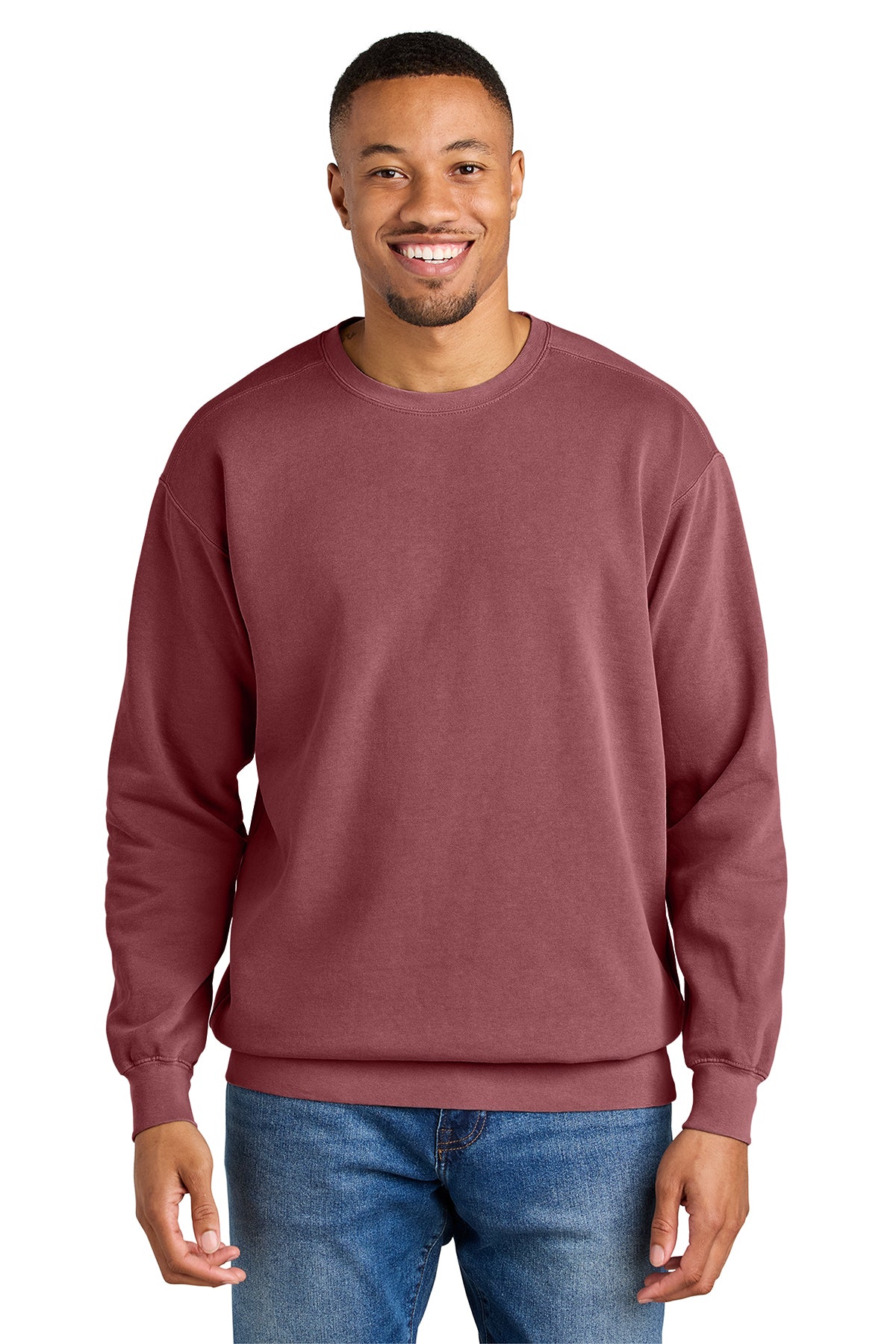 SCREEN PRINTED - 1566 - Comfort Colors ® Ring Spun Crewneck Sweatshirt