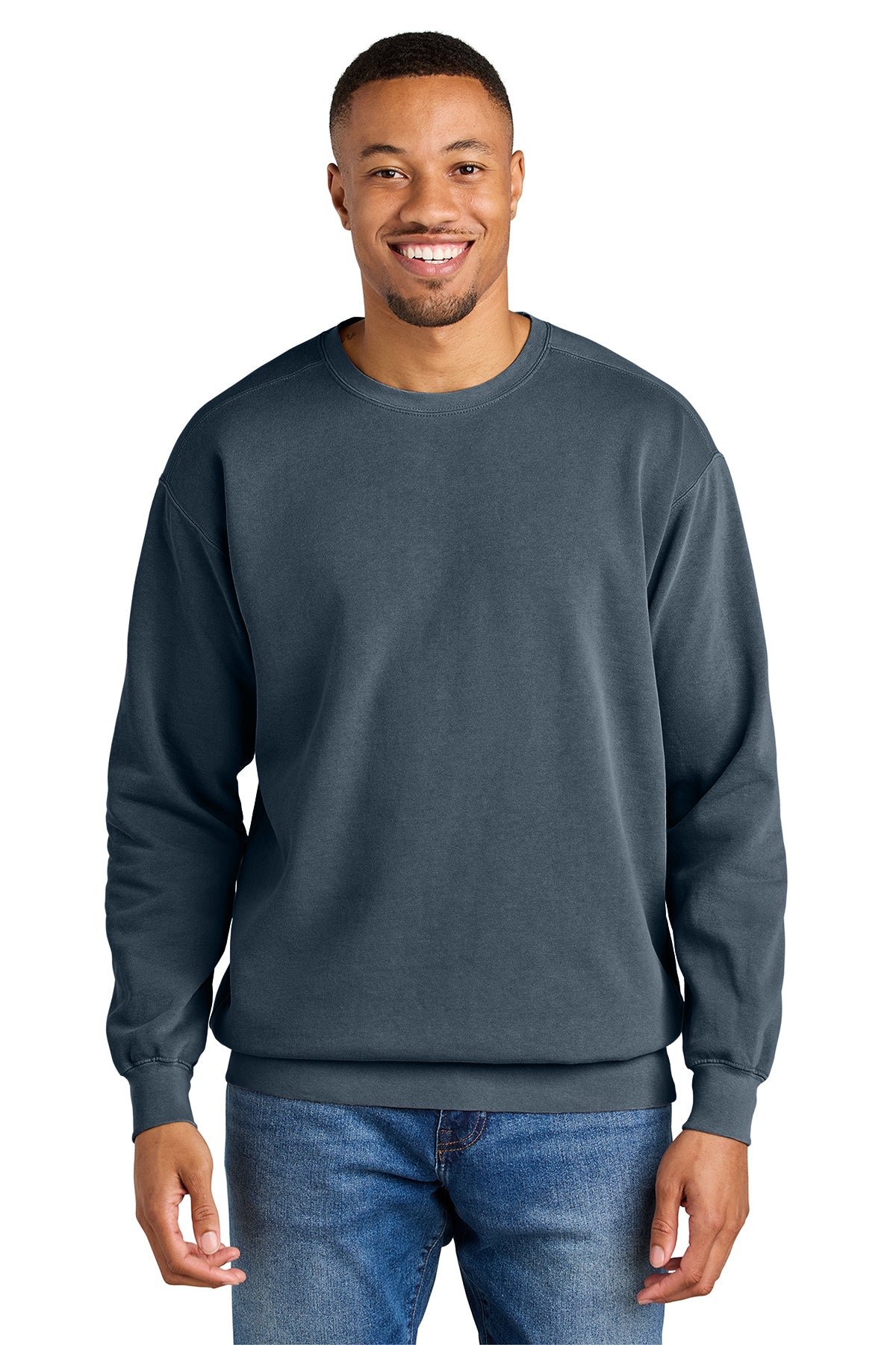 SCREEN PRINTED - 1566 - Comfort Colors ® Ring Spun Crewneck Sweatshirt