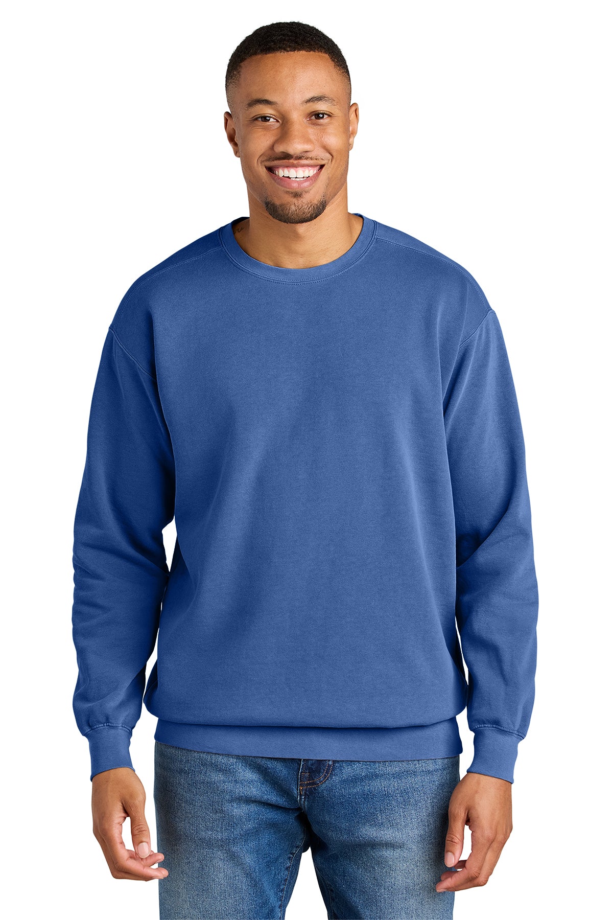 SCREEN PRINTED - 1566 - Comfort Colors ® Ring Spun Crewneck Sweatshirt