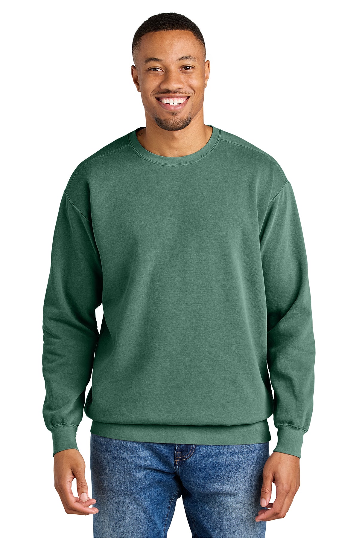 SCREEN PRINTED - 1566 - Comfort Colors ® Ring Spun Crewneck Sweatshirt
