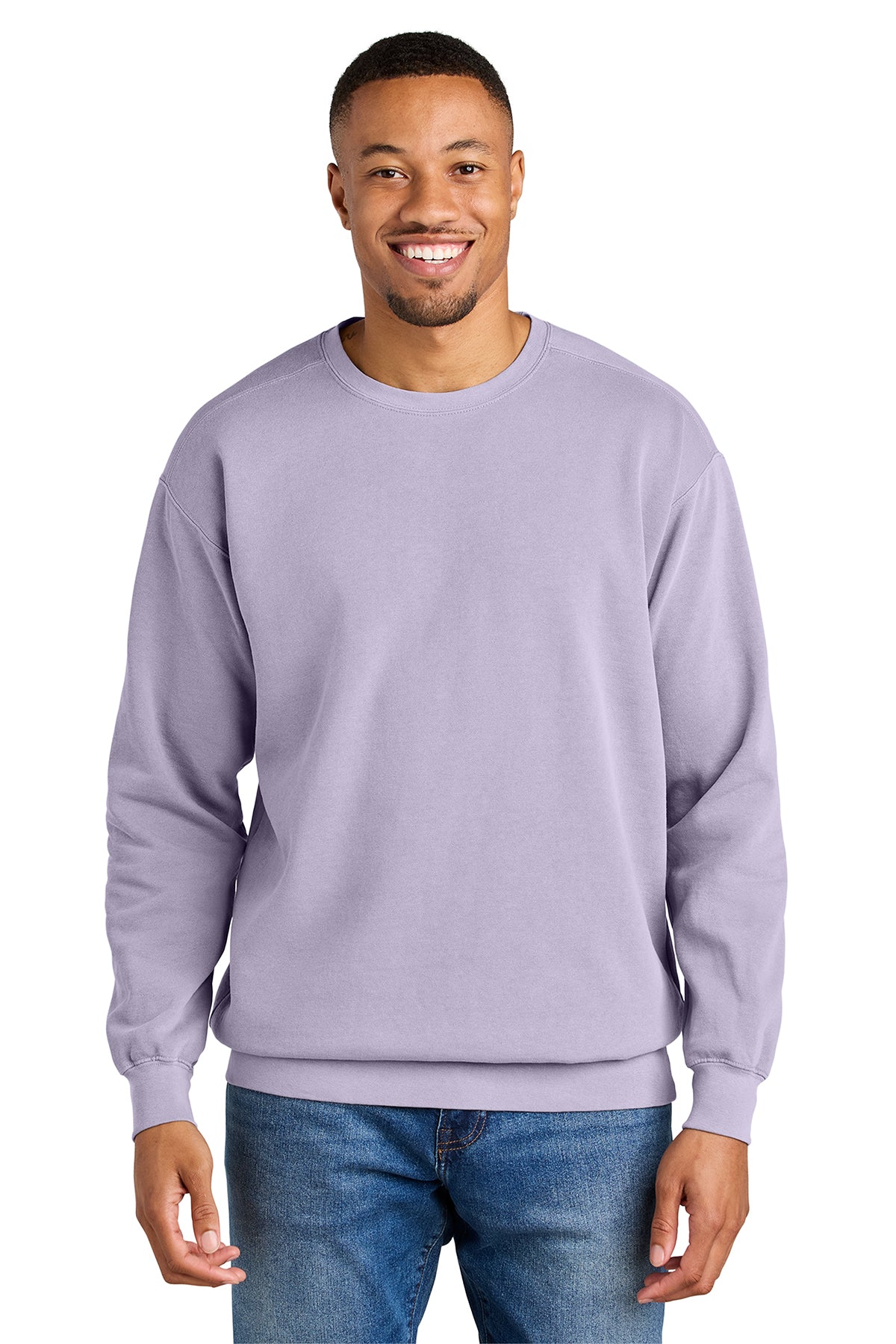 SCREEN PRINTED - 1566 - Comfort Colors ® Ring Spun Crewneck Sweatshirt