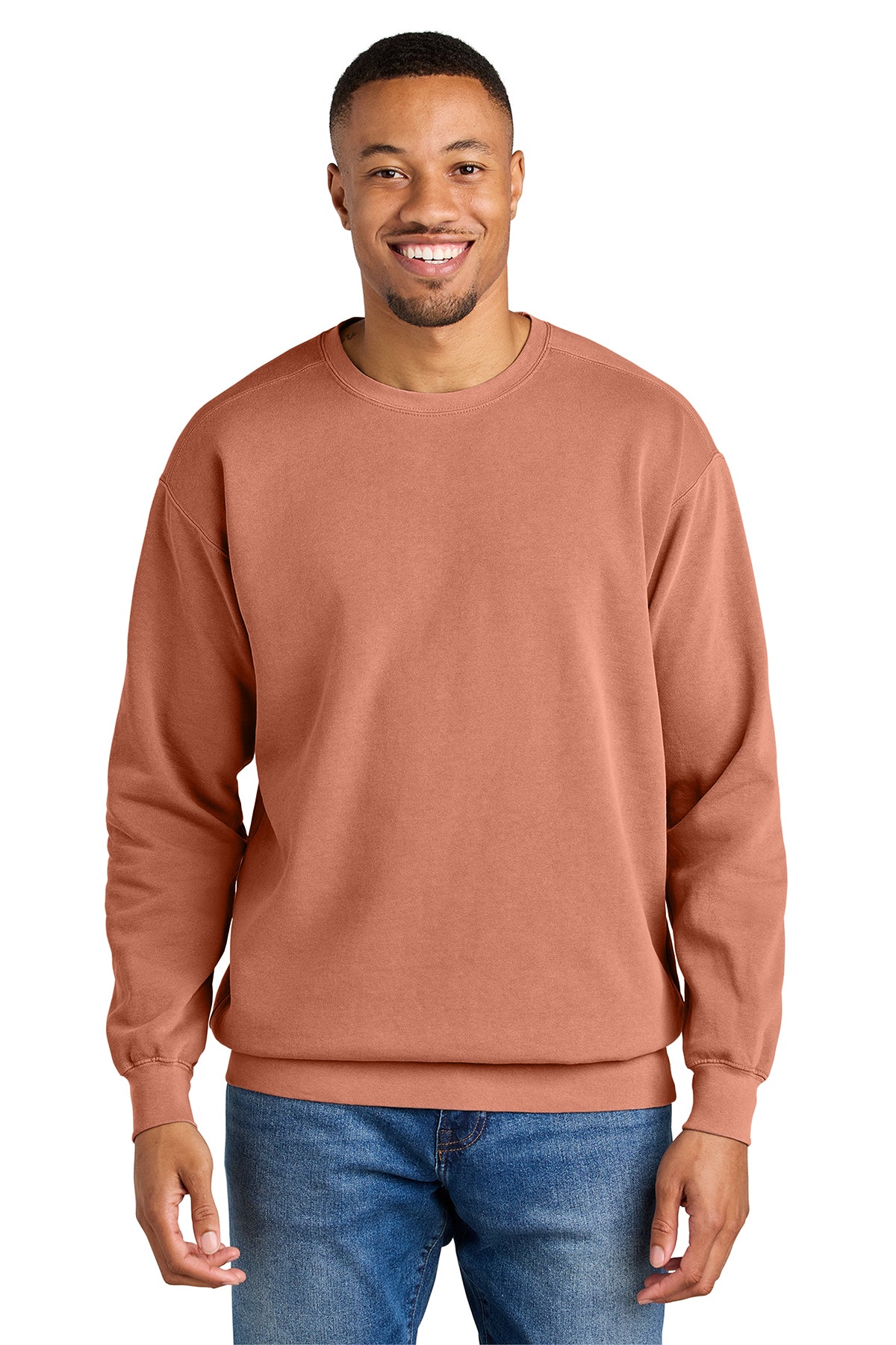 SCREEN PRINTED - 1566 - Comfort Colors ® Ring Spun Crewneck Sweatshirt