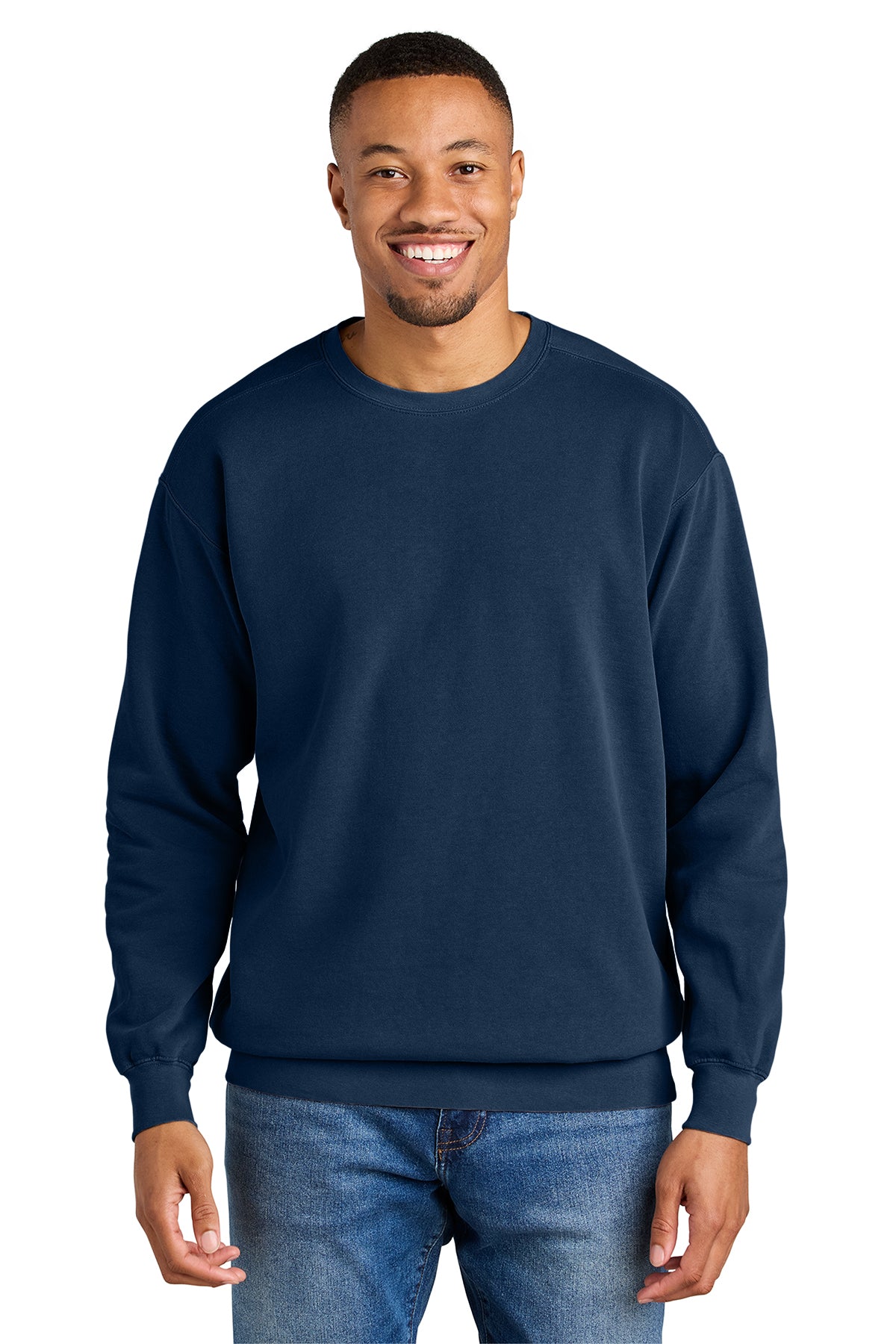 SCREEN PRINTED - 1566 - Comfort Colors ® Ring Spun Crewneck Sweatshirt