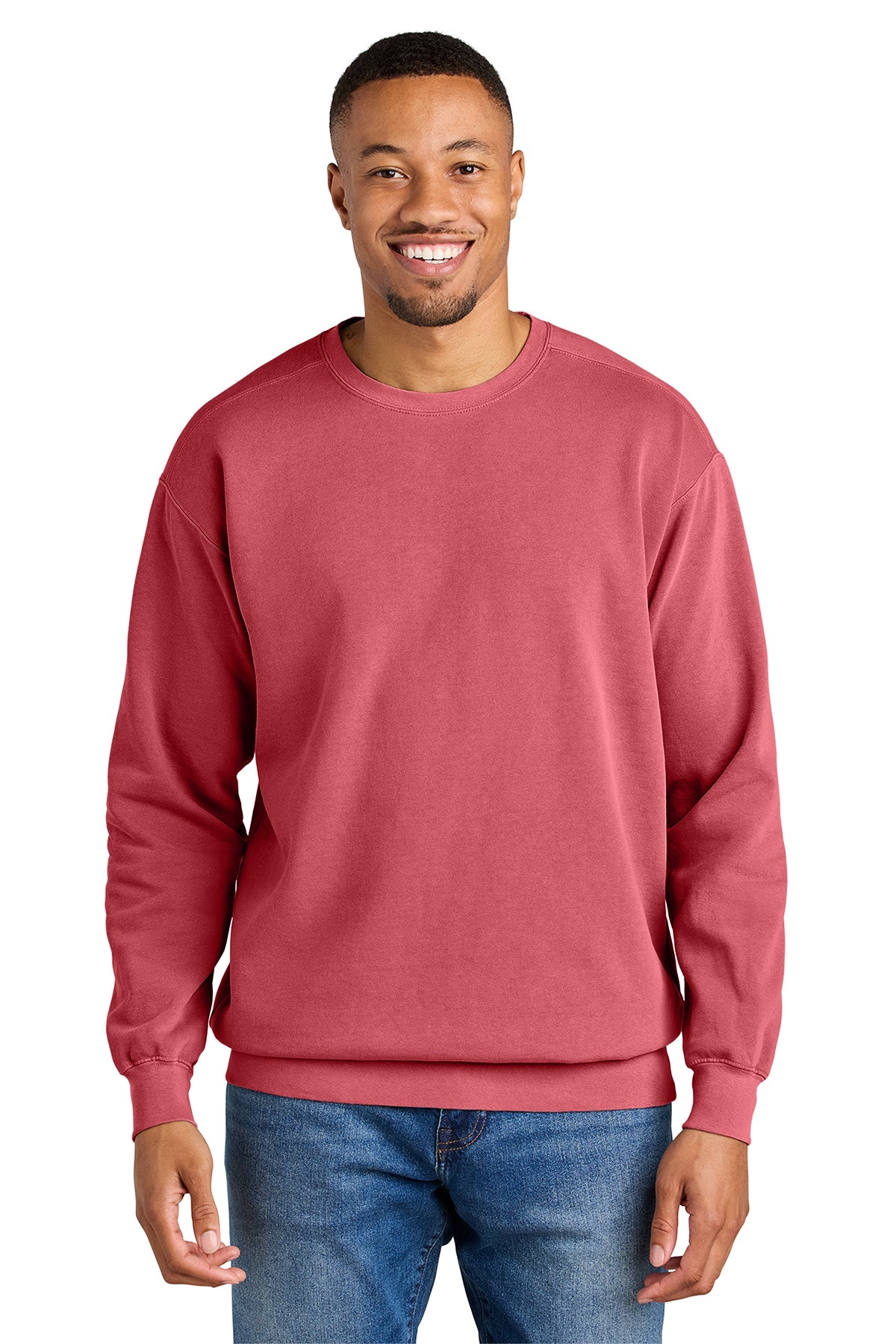 SCREEN PRINTED - 1566 - Comfort Colors ® Ring Spun Crewneck Sweatshirt