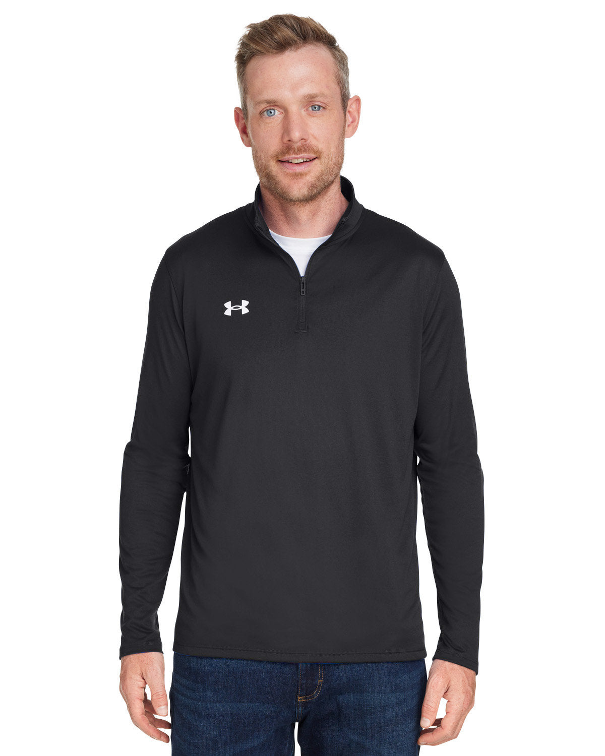 EMBROIDERED - 1376844 - Under Armour Men's Team Tech Quarter-Zip