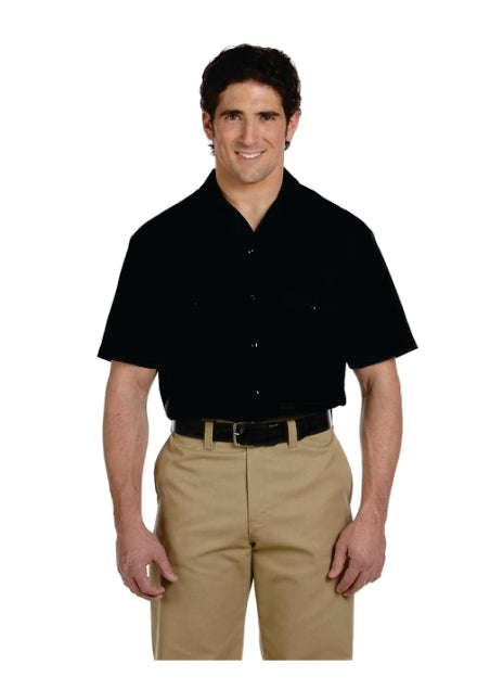 EMBROIDERED - 1574 - Williamson-Dickie Mfg Co Unisex Short-Sleeve Work Shirt