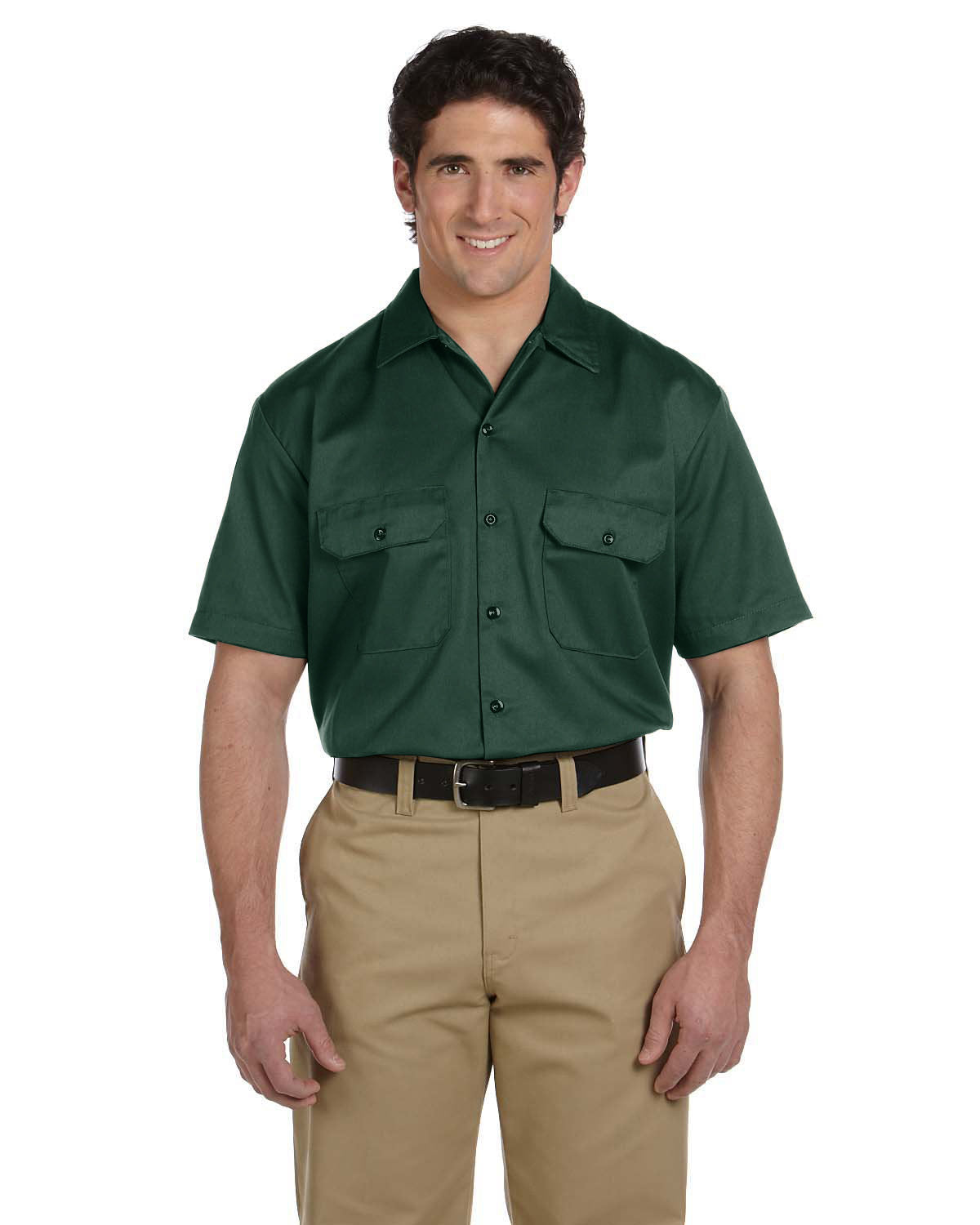 EMBROIDERED - 1574 - Williamson-Dickie Mfg Co Unisex Short-Sleeve Work Shirt