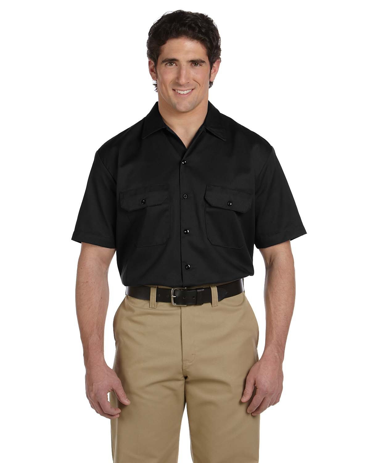 EMBROIDERED - 1574 - Williamson-Dickie Mfg Co Unisex Short-Sleeve Work Shirt