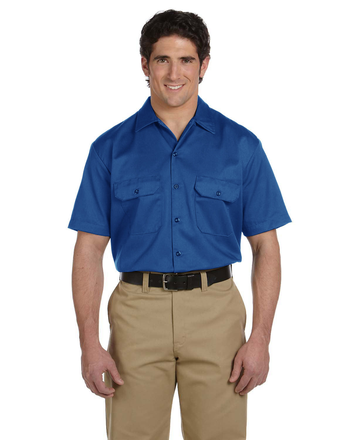 EMBROIDERED - 1574 - Williamson-Dickie Mfg Co Unisex Short-Sleeve Work Shirt