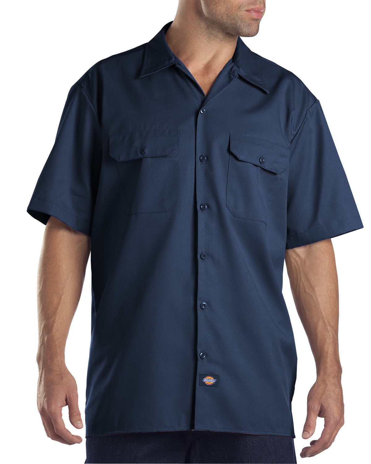 EMBROIDERED - 1574 - Williamson-Dickie Mfg Co Unisex Short-Sleeve Work Shirt