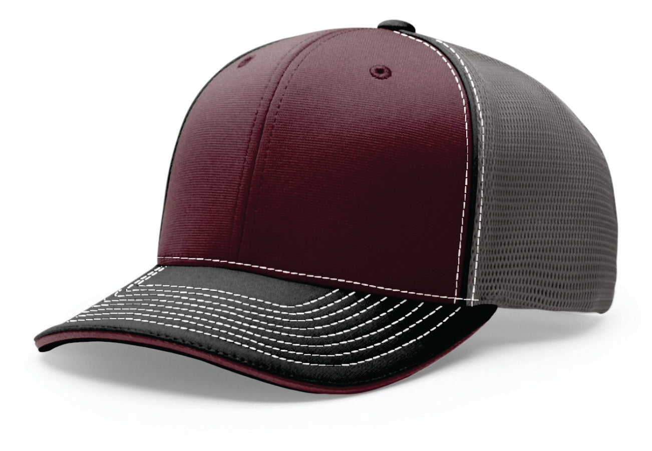 EMBROIDERED - 172 - Richardson® Pulse SportMesh R-Flex Cap