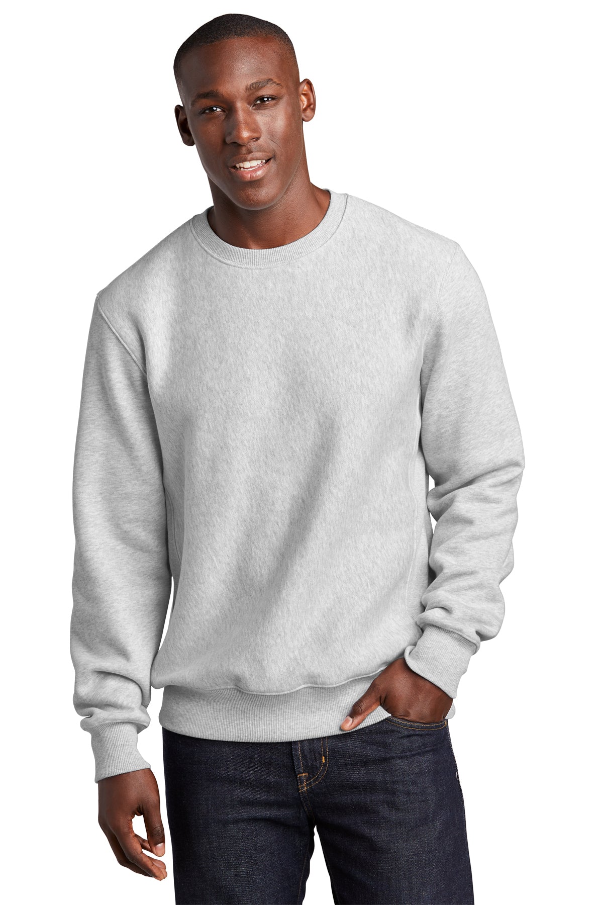 SCREEN PRINTED - F280 - Sport-Tek® Men's Super Heavyweight Crewneck Sweatshirt