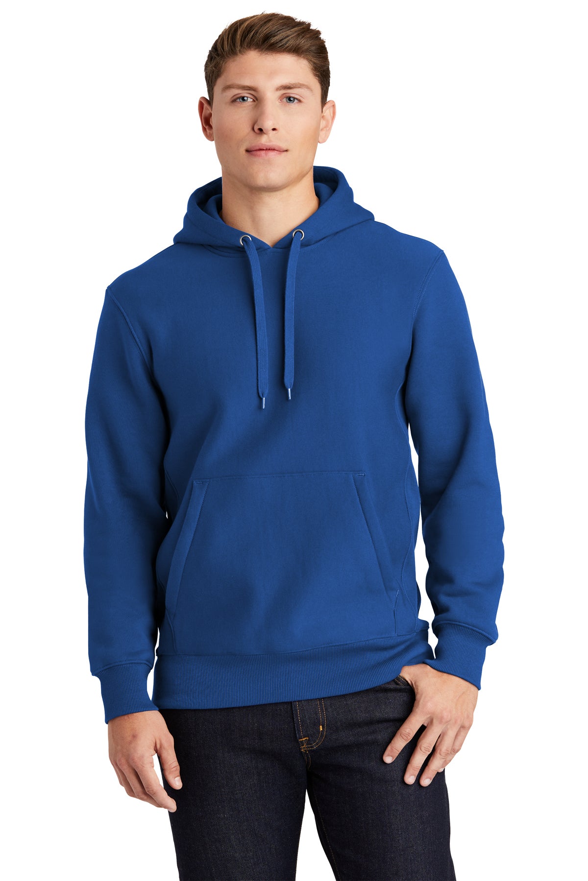 SCREEN PRINTED - F281 - Sport-Tek® Men's Super Heavyweight Pullover Hooded Sweatshirt