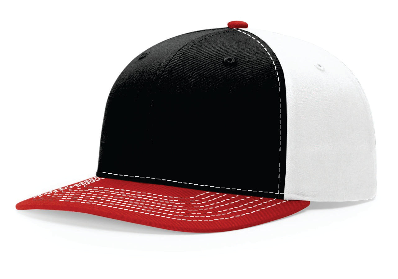 EMBROIDERED - 312 -Richardson Mid-Pro Twill Back Trucker Cap