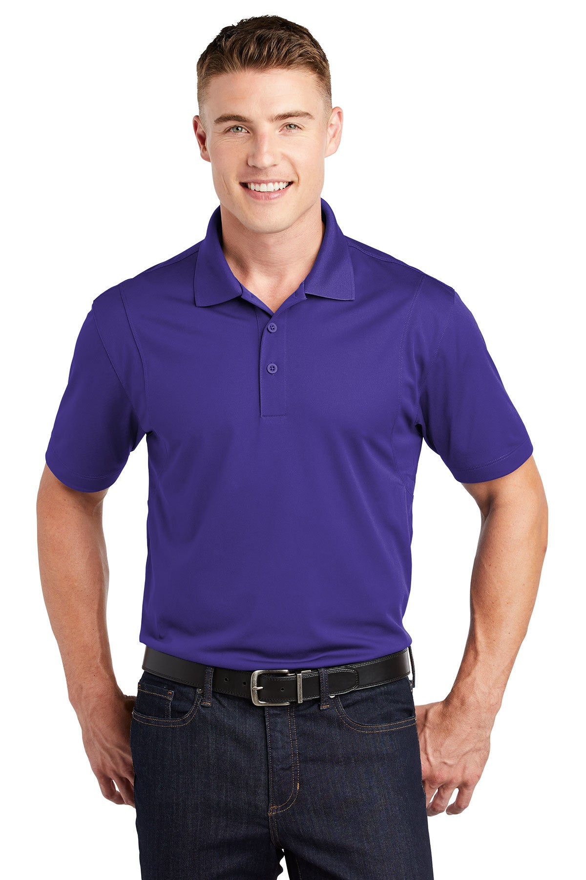 EMBROIDERED -TST650- Sport-Tek® Tall Micropique Sport-Wick® Polo