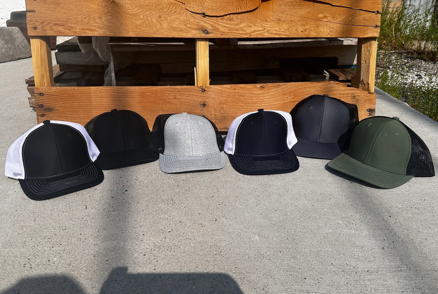 EMBROIDERED - RIDG101 - RIDG MTN TRUCKER CAP