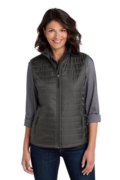 EMBROIDERED - L851 - Port Authority® Ladies Packable Puffy Vest