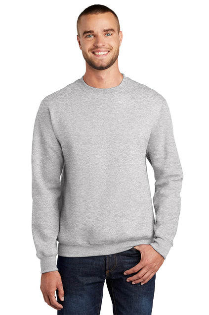 SCREEN PRINTED - PC90 - Port & Company® Men's Essential Fleece Crewneck Sweatshirt