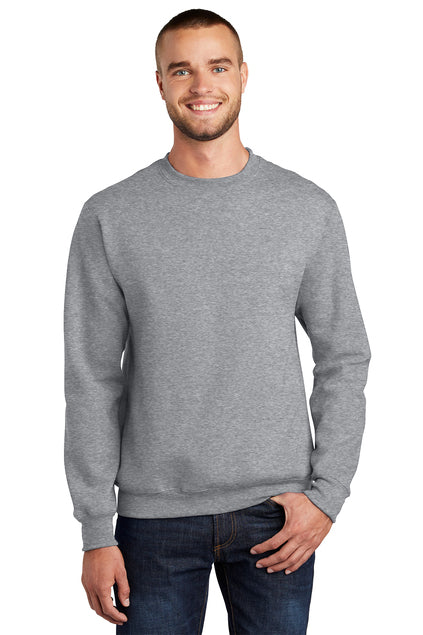 SCREEN PRINTED - PC90 - Port & Company® Men's Essential Fleece Crewneck Sweatshirt