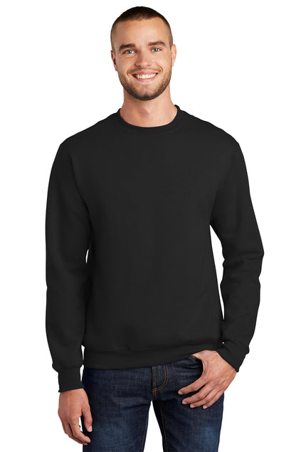 SCREEN PRINTED - PC90 - Port & Company® Men's Essential Fleece Crewneck Sweatshirt
