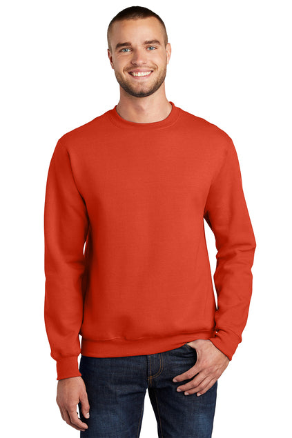 SCREEN PRINTED - PC90 - Port & Company® Men's Essential Fleece Crewneck Sweatshirt