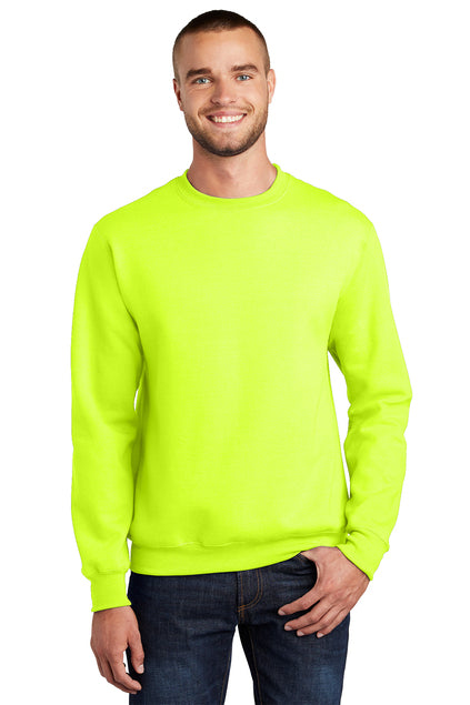 SCREEN PRINTED - PC90 - Port & Company® Men's Essential Fleece Crewneck Sweatshirt