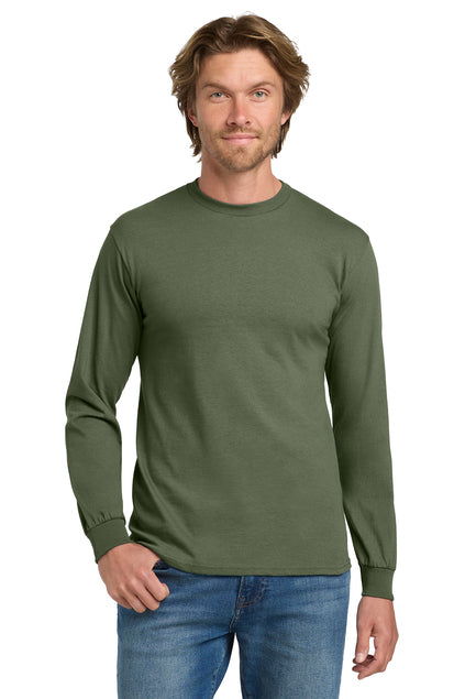 SCREEN PRINTED - 5400 - Gildan® Heavy Cotton™ Long Sleeve T-Shirt
