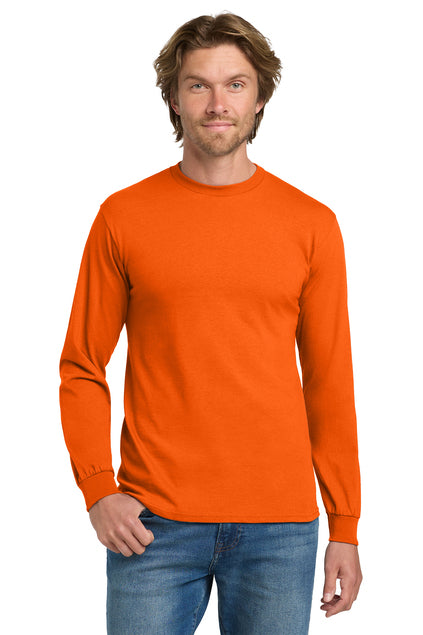 SCREEN PRINTED - 5400 - Gildan® Heavy Cotton™ Long Sleeve T-Shirt