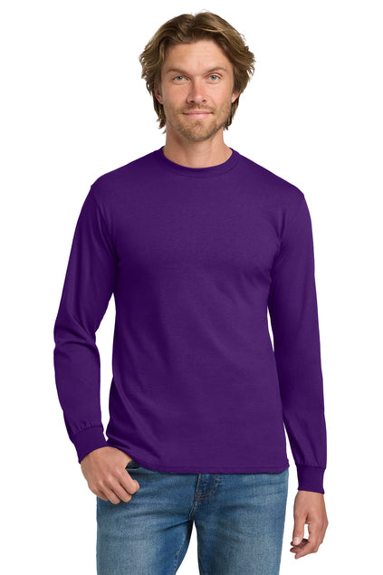 SCREEN PRINTED - 5400 - Gildan® Heavy Cotton™ Long Sleeve T-Shirt