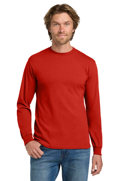 SCREEN PRINTED - 5400 - Gildan® Heavy Cotton™ Long Sleeve T-Shirt