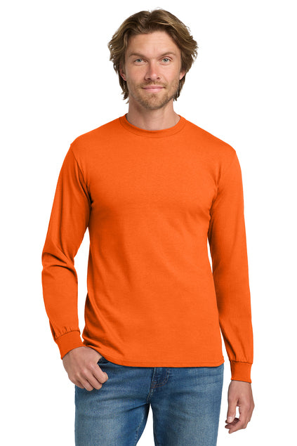 SCREEN PRINTED - 5400 - Gildan® Heavy Cotton™ Long Sleeve T-Shirt