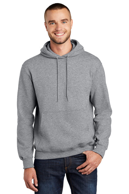 SCREEN PRINTED - PC90H - Port & Company® Men's Essential Fleece Pullover Hooded Sweatshirt
