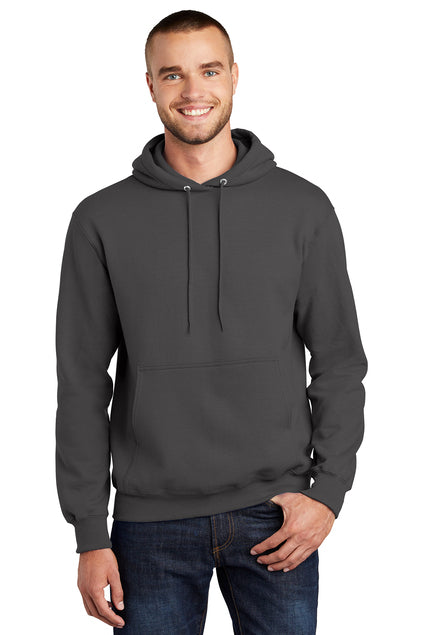 SCREEN PRINTED - PC90H - Port & Company® Men's Essential Fleece Pullover Hooded Sweatshirt