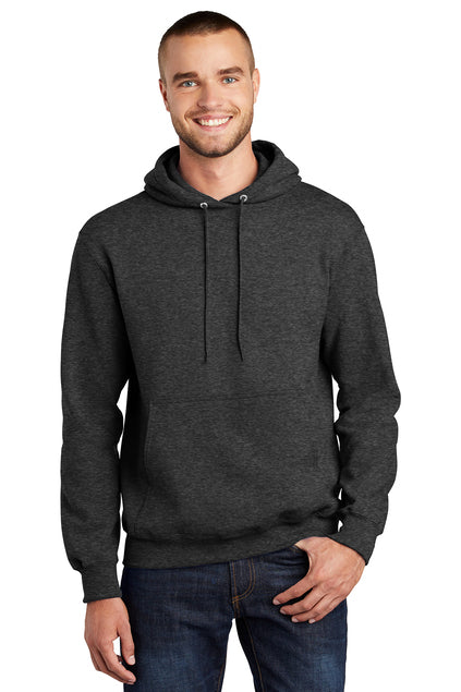 SCREEN PRINTED - PC90H - Port & Company® Men's Essential Fleece Pullover Hooded Sweatshirt
