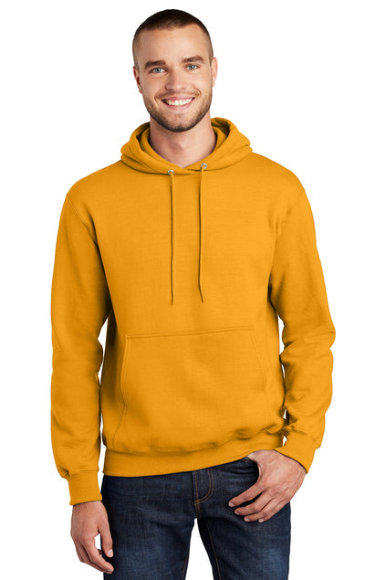 SCREEN PRINTED - PC90H - Port & Company® Men's Essential Fleece Pullover Hooded Sweatshirt