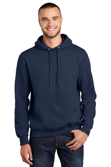 SCREEN PRINTED - PC90H - Port & Company® Men's Essential Fleece Pullover Hooded Sweatshirt
