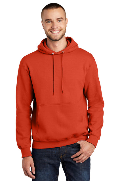 SCREEN PRINTED - PC90H - Port & Company® Men's Essential Fleece Pullover Hooded Sweatshirt