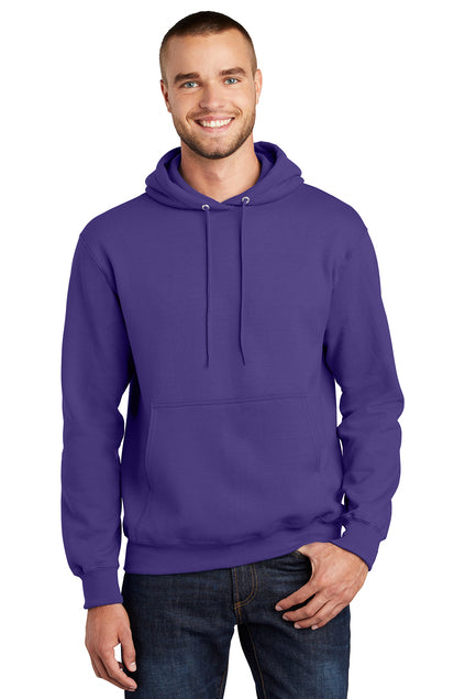 SCREEN PRINTED - PC90H - Port & Company® Men's Essential Fleece Pullover Hooded Sweatshirt