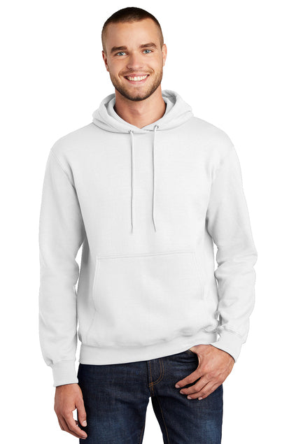 SCREEN PRINTED - PC90H - Port & Company® Men's Essential Fleece Pullover Hooded Sweatshirt
