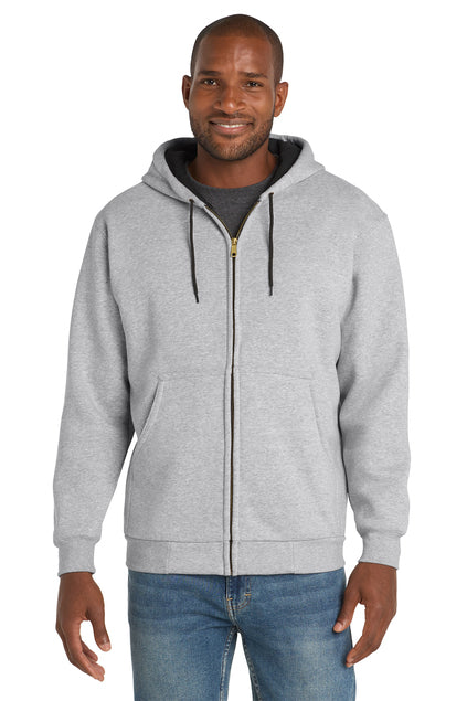 EMBROIDERED - CS620 - Cornerstone® Men's Heavyweight Full-Zip Hooded Sweatshirt w/Thermal Lining