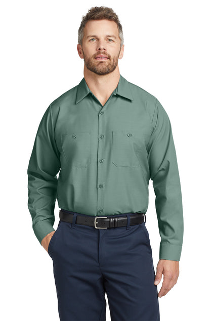 EMBROIDERED - SP14 - Red Kap® Long Sleeve Industrial Work Shirt