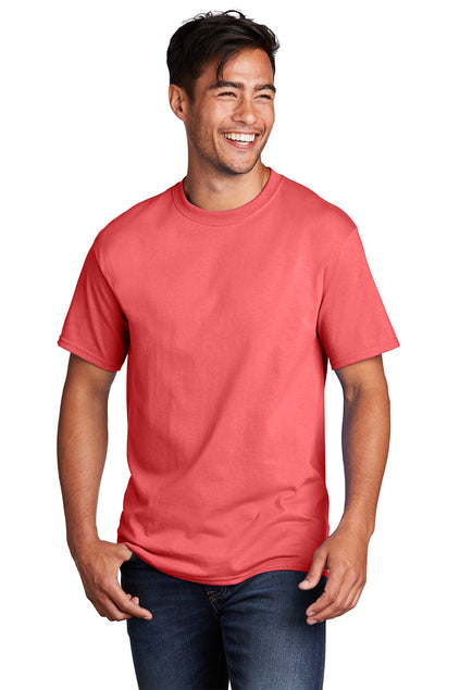 PC54 SCREEN PRINTED Port & Company® Core Cotton Tee