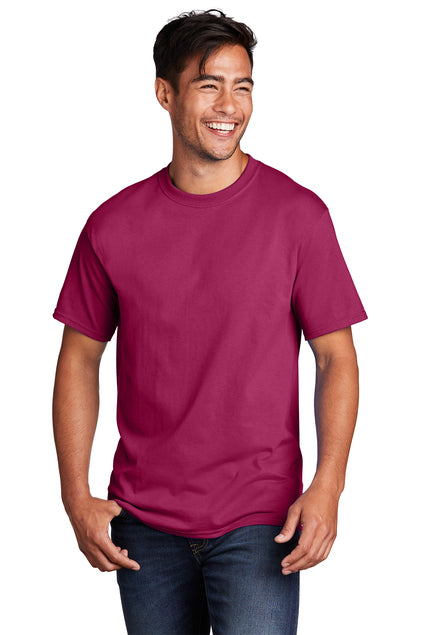 PC54 SCREEN PRINTED Port & Company® Core Cotton Tee