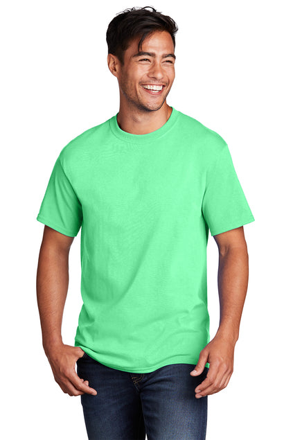 PC54 SCREEN PRINTED Port & Company® Core Cotton Tee