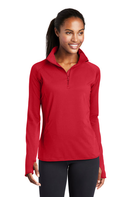 Embroidered - LST850 - Sport-Tek® Women's Sport-Wick® Stretch 1/4-Zip Pullover