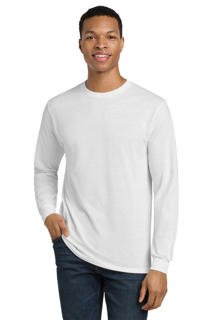 SCREEN PRINTED - 8400 - Gildan® DryBlend® Long Sleeve T-Shirt